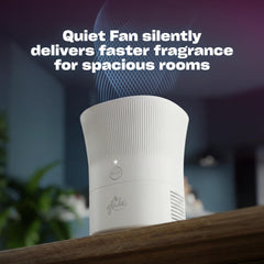 Glade Scent Flow PlugIns refill cartridge shows easy replacement for continuous scent.