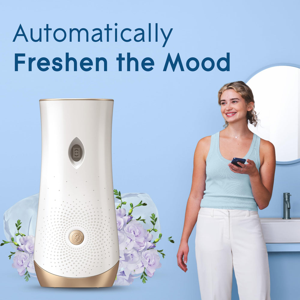 Glade 36-minute interval setting for longer fragrance