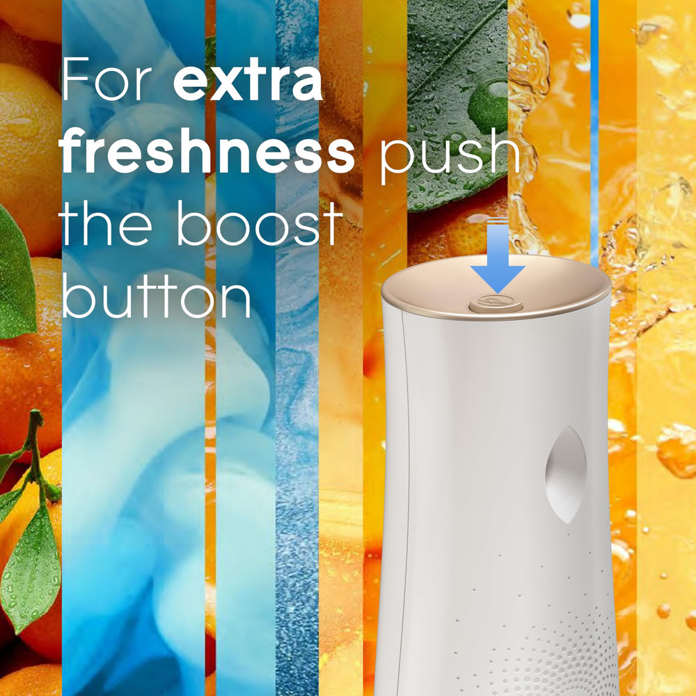 Glade timer feature supports customizable diffusion for any moment.