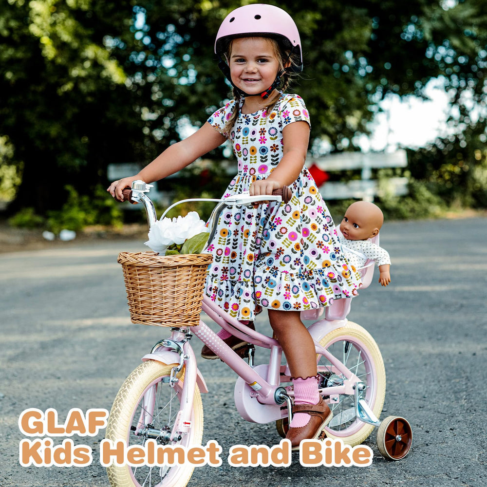 GLAF toddler helmet worn during outdoor activities and travel