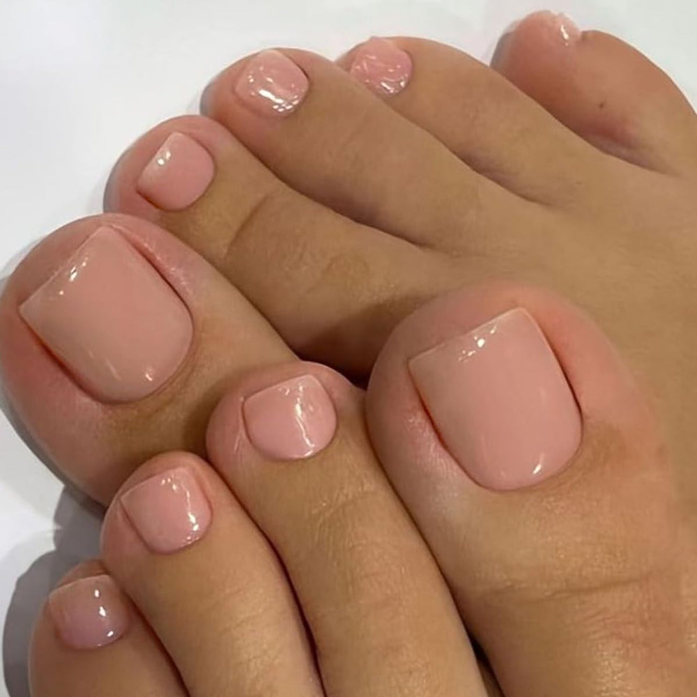 GLAMERMAID reusable toenails last up to two weeks with care