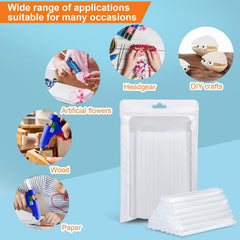 Glamgen sticks deliver strong adhesion on wood, fabric, paper and more.