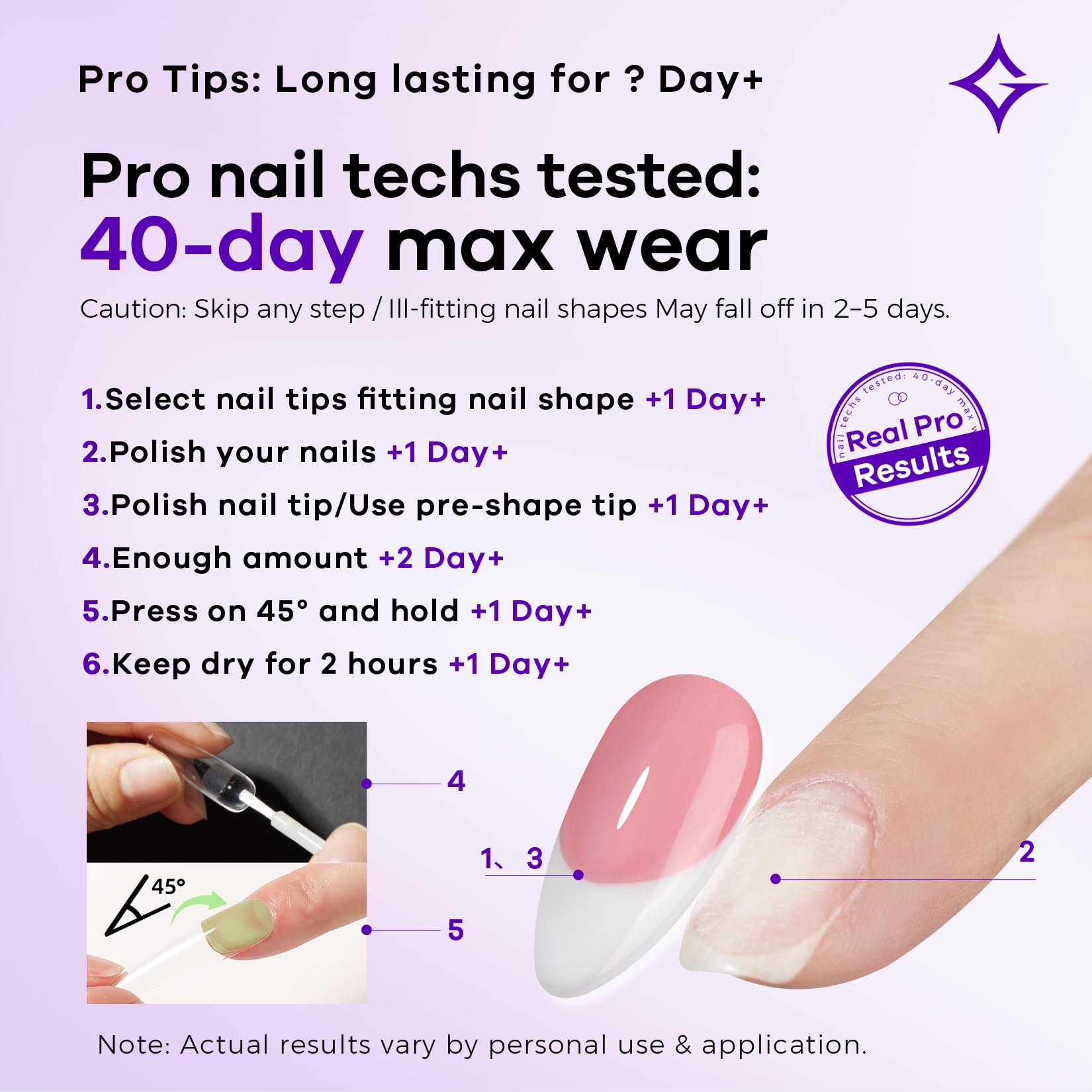 Glamonade long-lasting bond for acrylic nails and tips