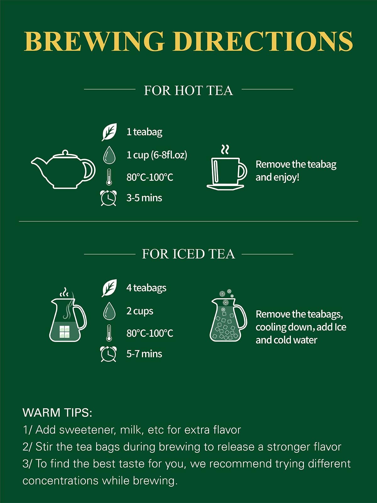 GLDNT organic green tea bags for a daily ritual and calm moment