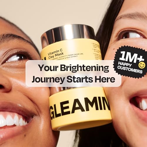 Gleamin award-winning glow-care mask for clearer, brighter skin