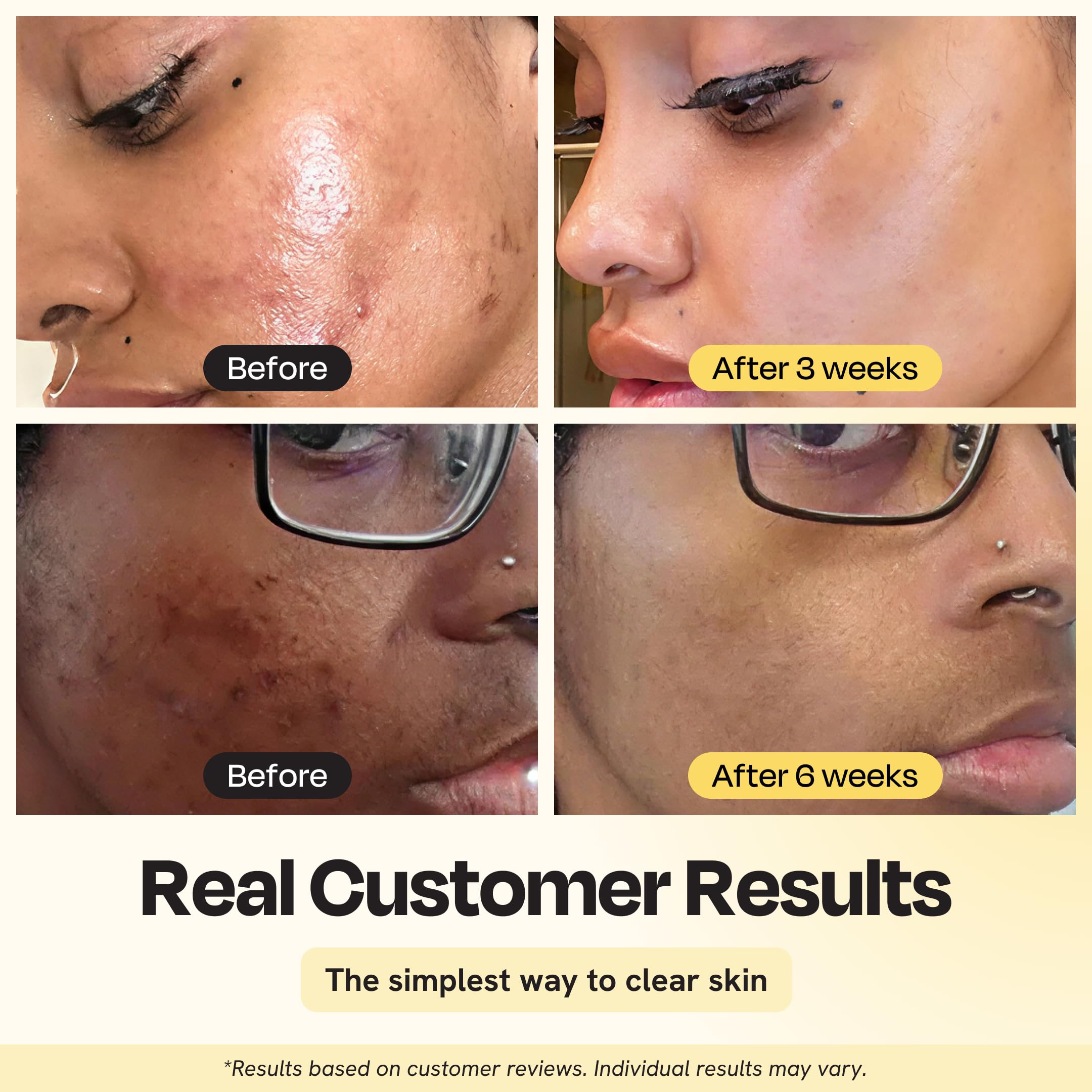 Gleamin Glow Reset: 10-minute application for refreshed, luminous skin