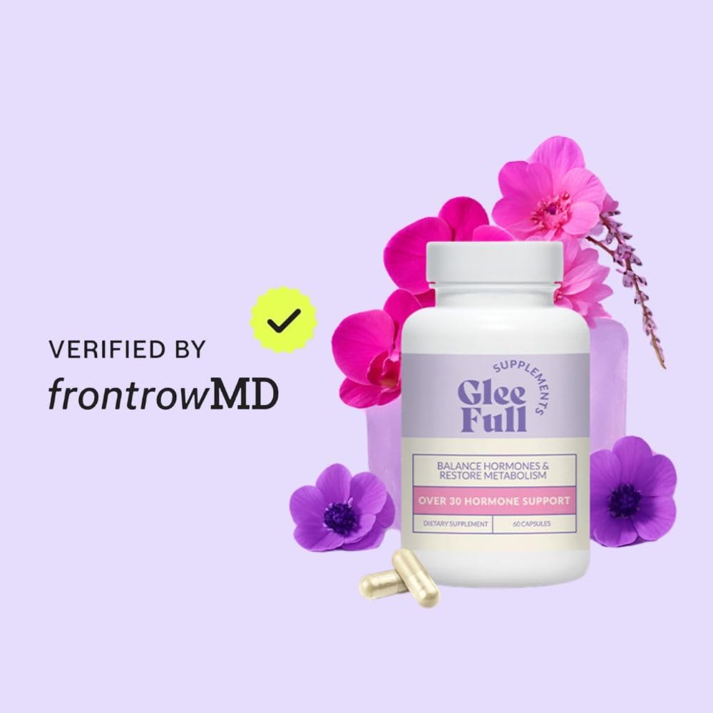 GLEEFULL SUPPS GleeFull dispensing shot showing easy-to-take capsules.