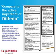 Glenmark Adapalene Gel application, daily treatment for smoother skin