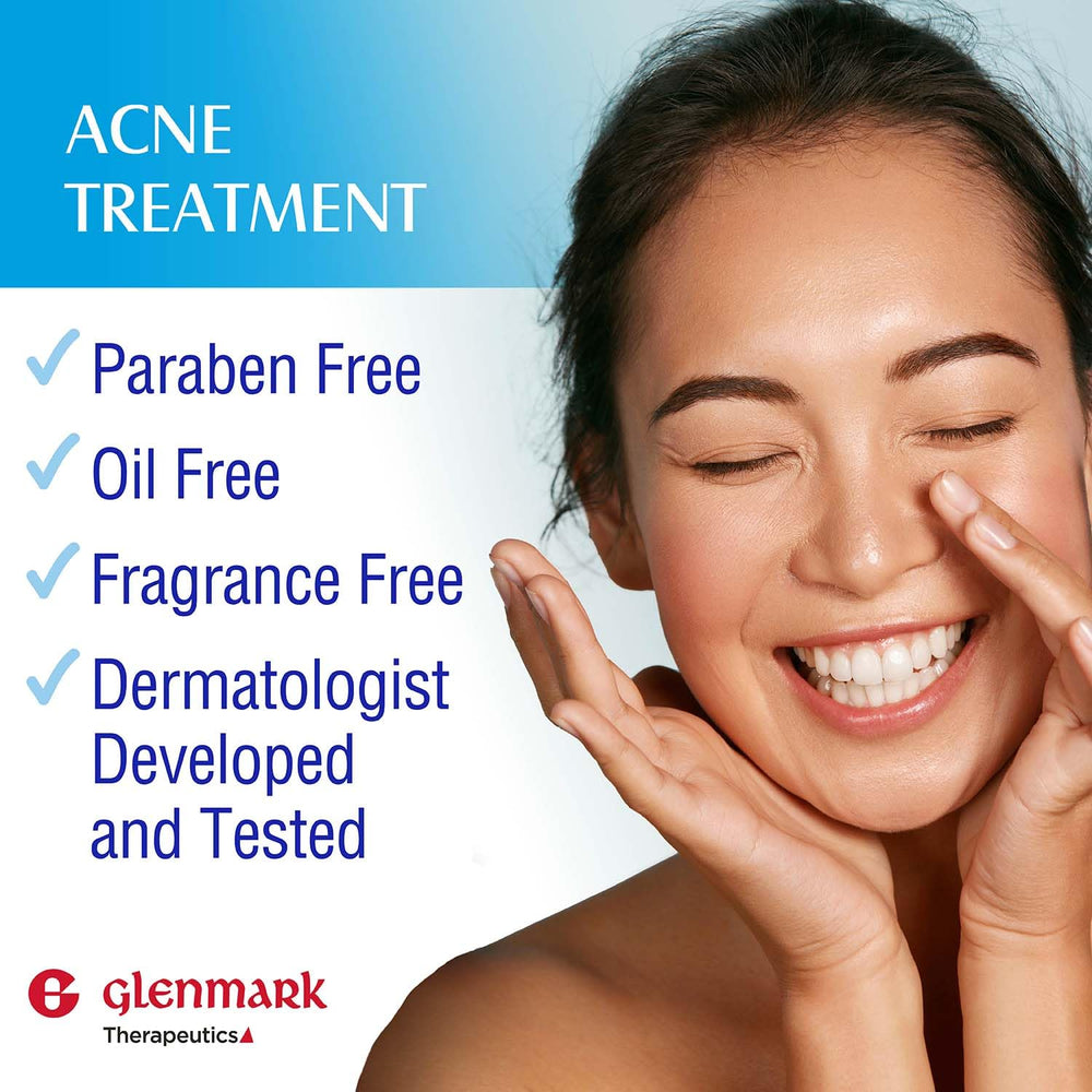Glenmark Adapalene Gel for the face supports clearer, more even skin