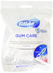 Glide Pro-Health Advanced Floss Picks 30-ea close-up for easy interdental cleaning