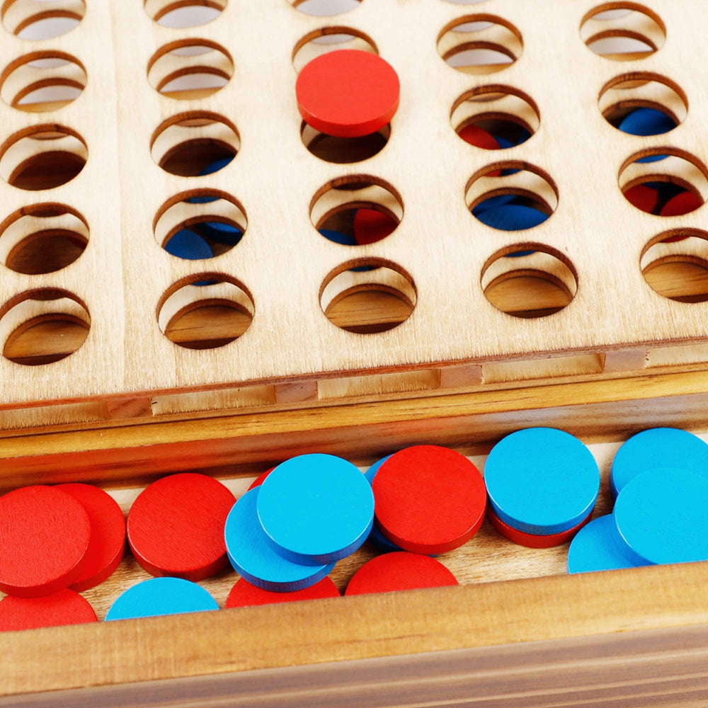 Glintoper game set with discs and quick-start rules for easy setup.