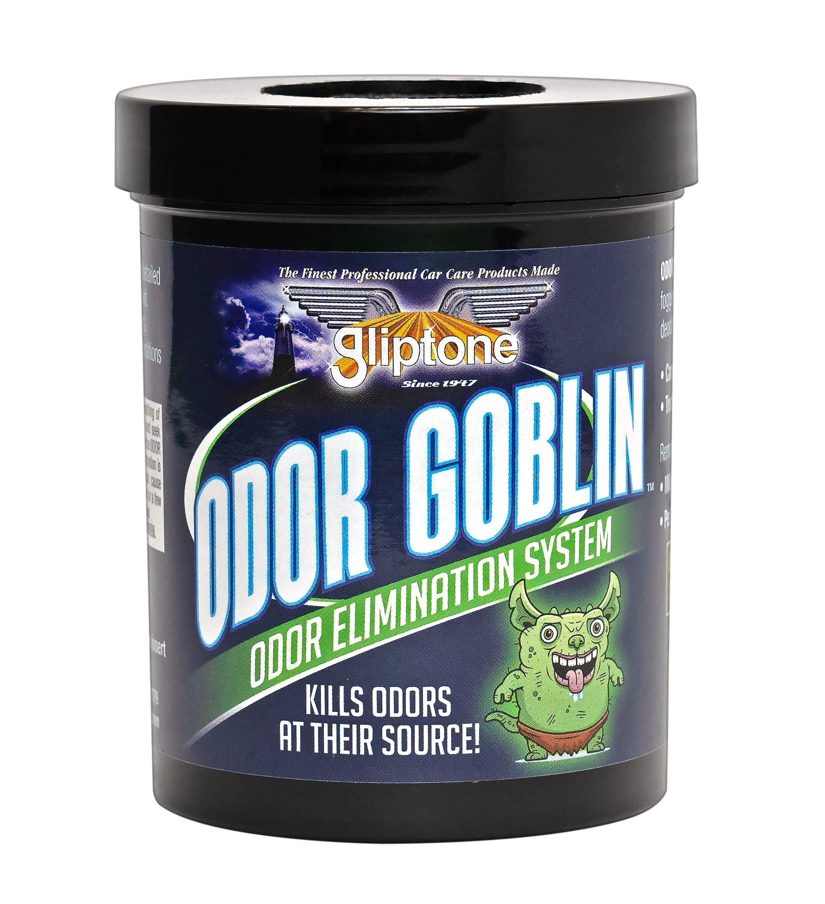 Gliptone Odor Goblin bottle and fogger for chlorine dioxide deodorizing