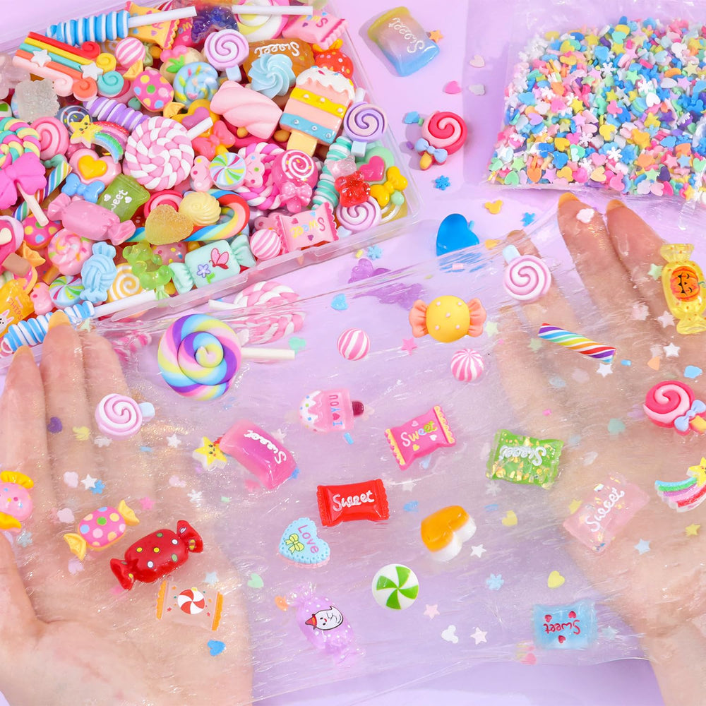 Glitzest bread and doughnut charms for cute embellishments