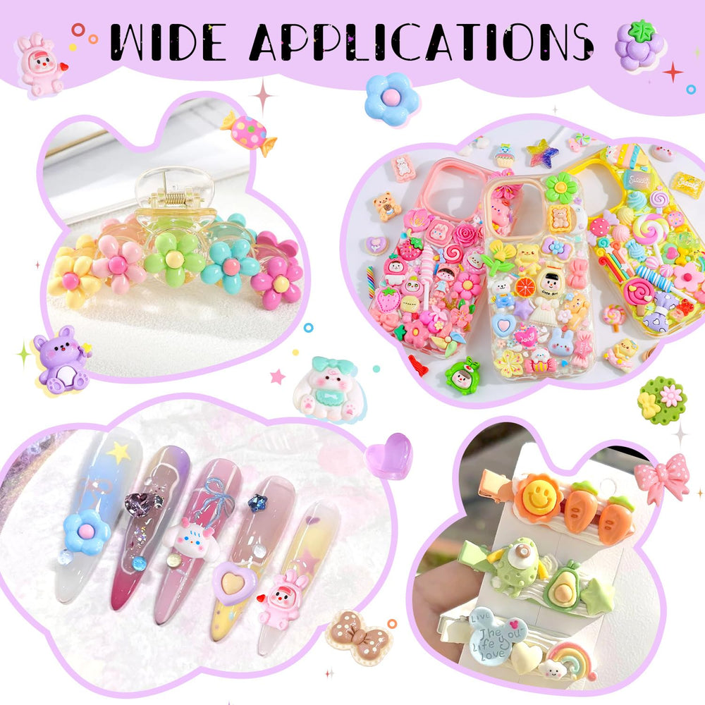 Glitzest ice cream charms add gloss to slime and journals