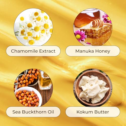 Glo Melanin Nourishing Face Cream swirl texture ready for makeup and quick absorption