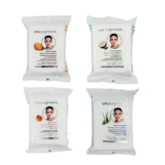 Global Beauty Care Spascriptions towelettes with Vitamin C brighten skin
