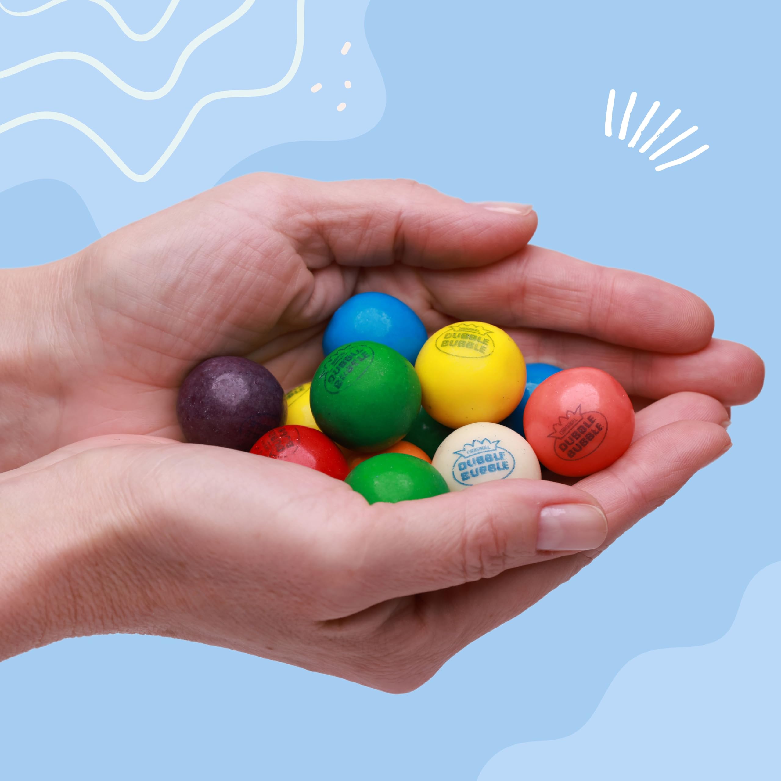 Global Gumball compatible with 22-27 mm wheel machines for smooth vending.