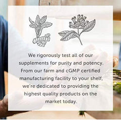 Global Healing Center B12 ingredients label shows 3-in-1 cofactor blend for comprehensive support.