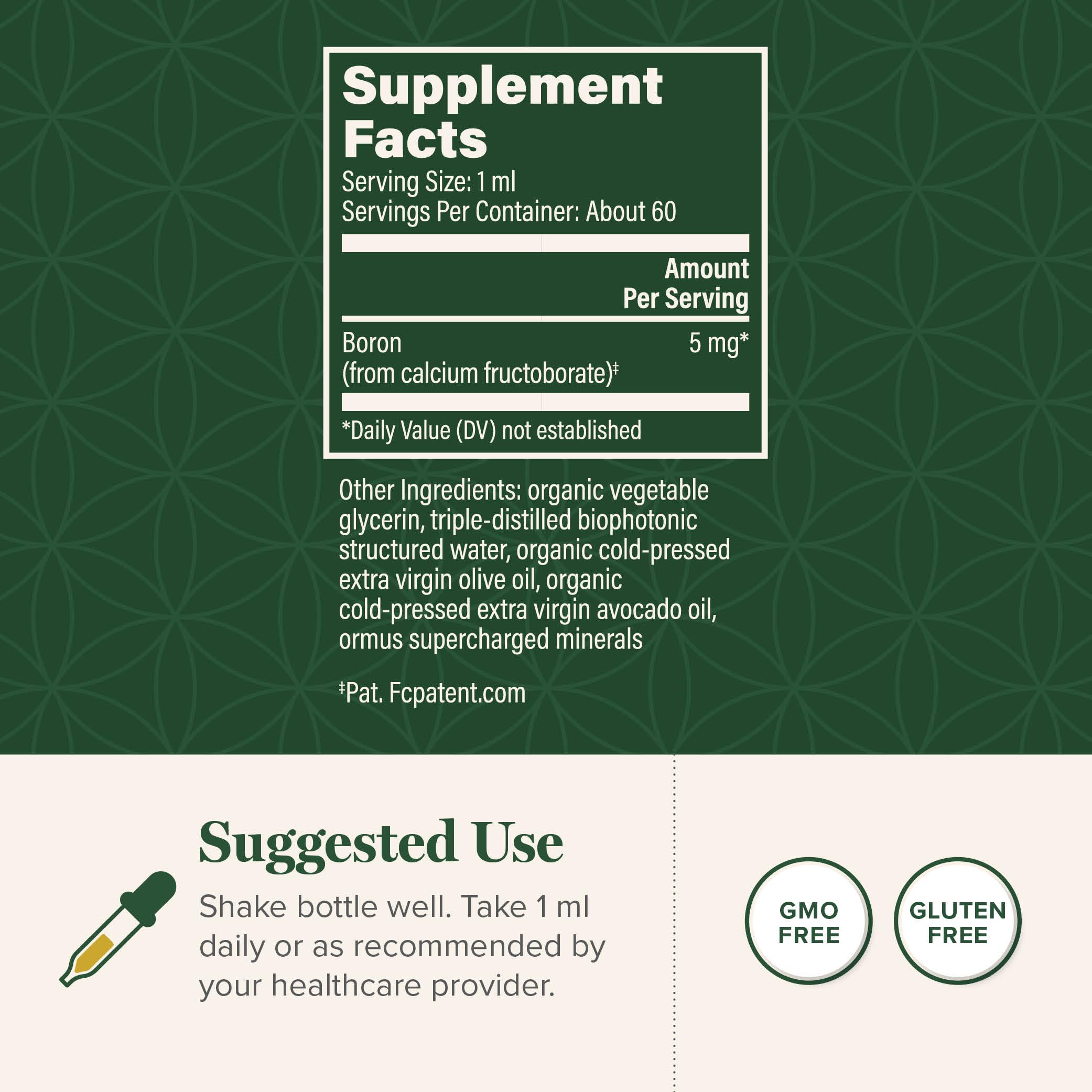 Capsules being poured to illustrate easy daily use