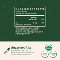Global Healing Center Zinc with organic guava leaves extract delivers antioxidant-rich blend