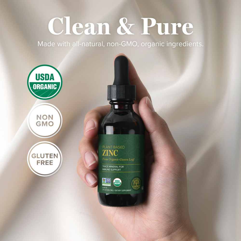 Global Healing Center Plant-based zinc mineral supports gentle digestion and wellness