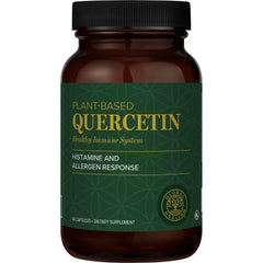 Global Healing Center quercetin-250mg bottle, convenient immune support.