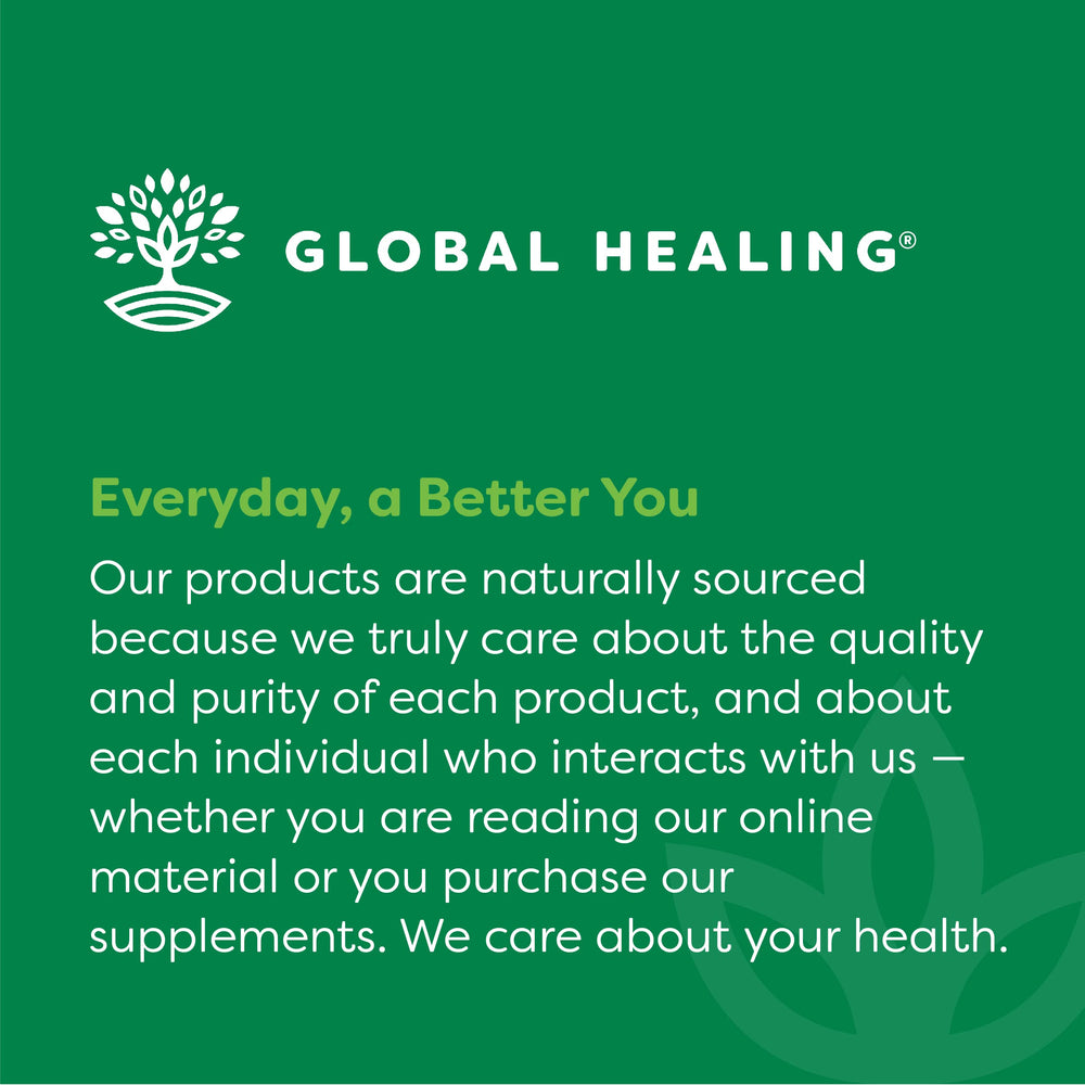 Global Healing Center two-pack B12 bottle for convenient ongoing use.