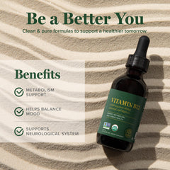 Global Healing Center vegan non GMO formulation emphasizes plant-based B12 benefits