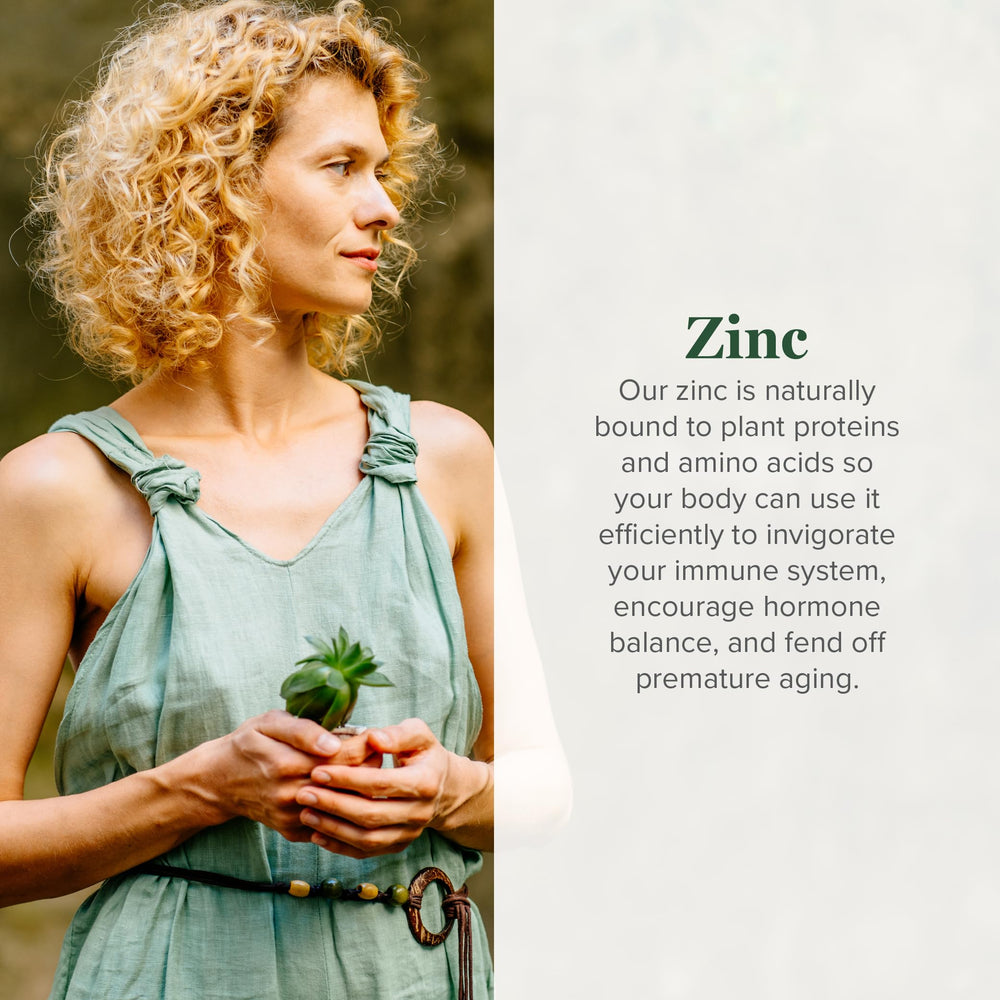 Global Healing Center Zinc Liquid drops for easy daily dosing and absorption
