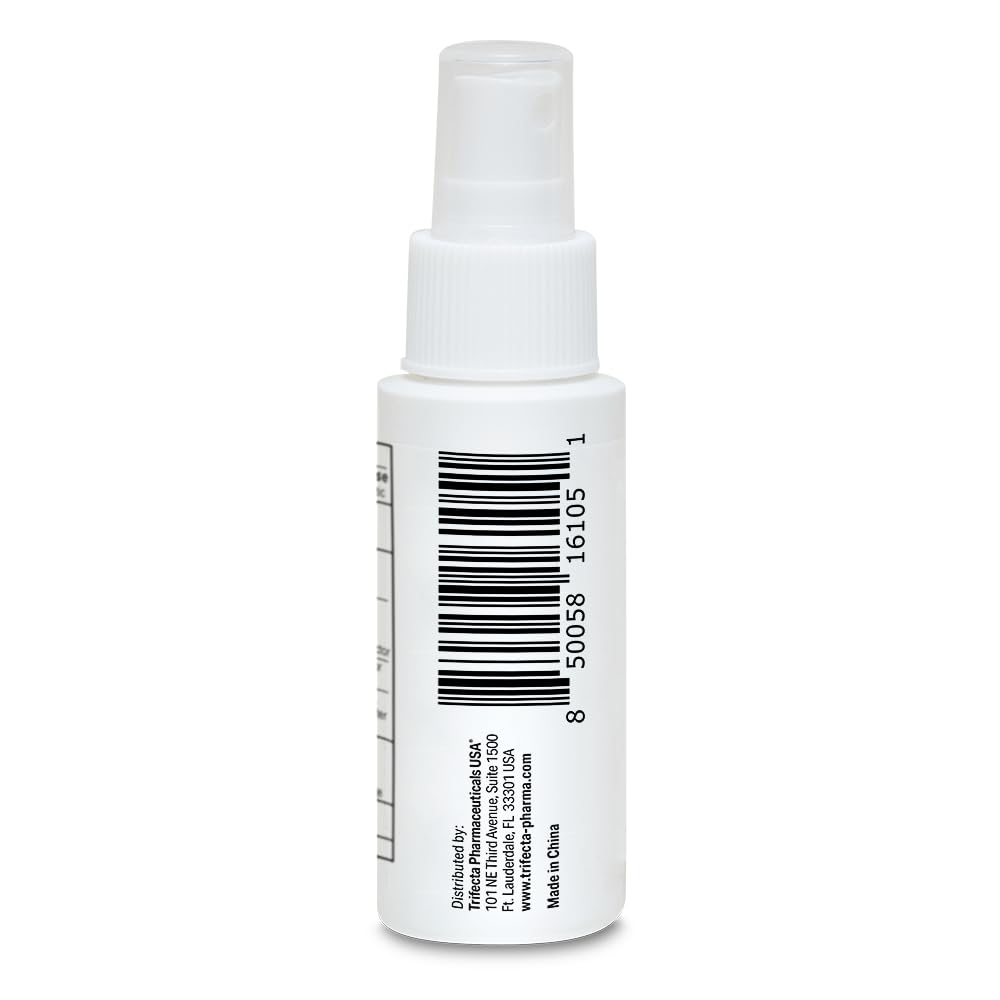 Globe antiseptic spray angle shot highlighting bottle design