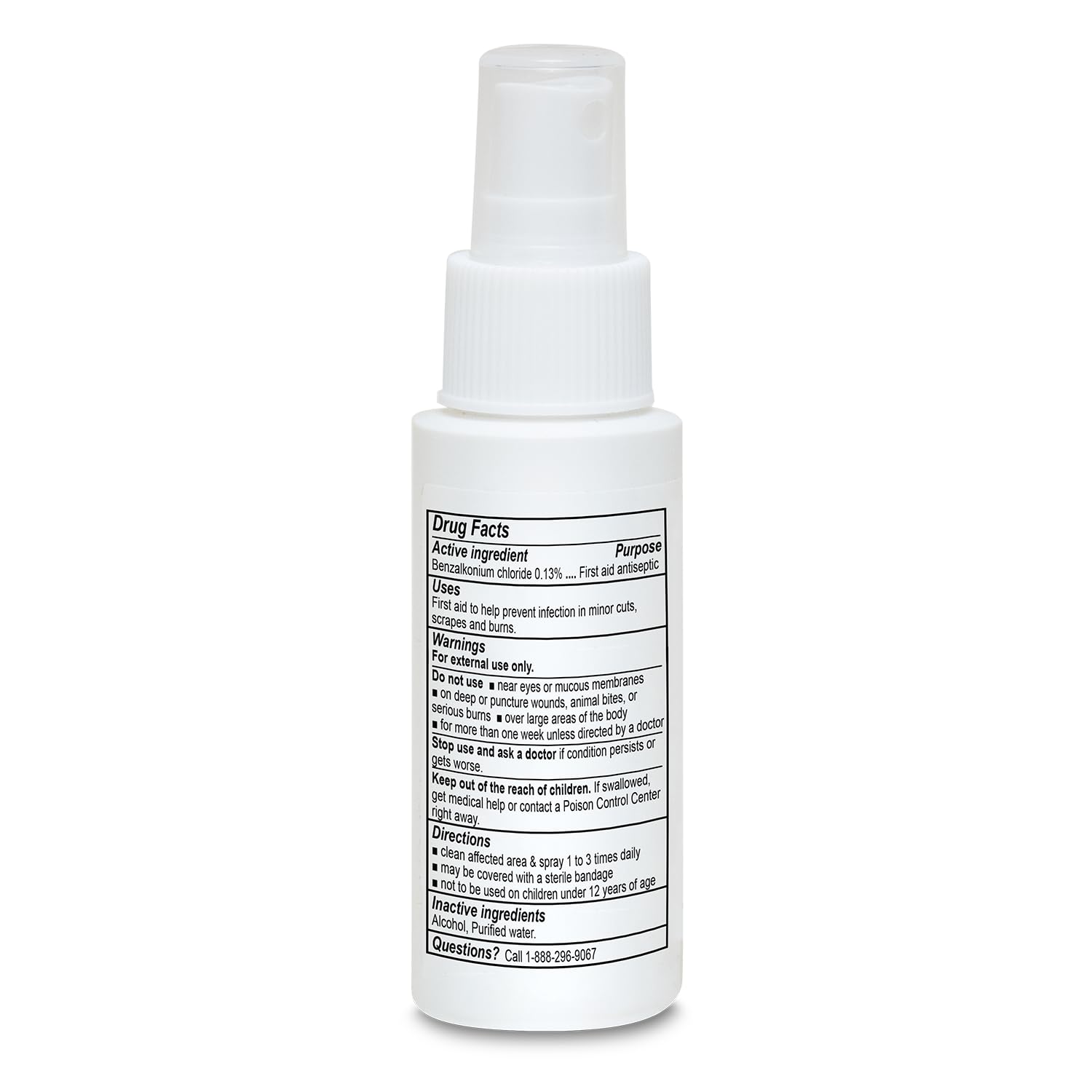 Globe antiseptic spray not tested on animals and FDA registered