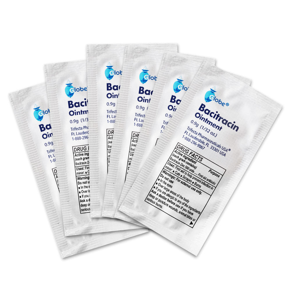 Globe burn-care use case with antiseptic ointment