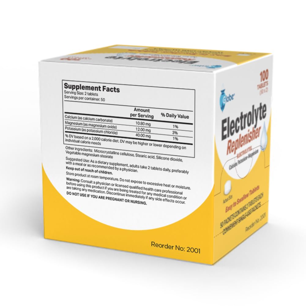 Globe Electrolyte Tablets in a camping kit for outdoor adventures.