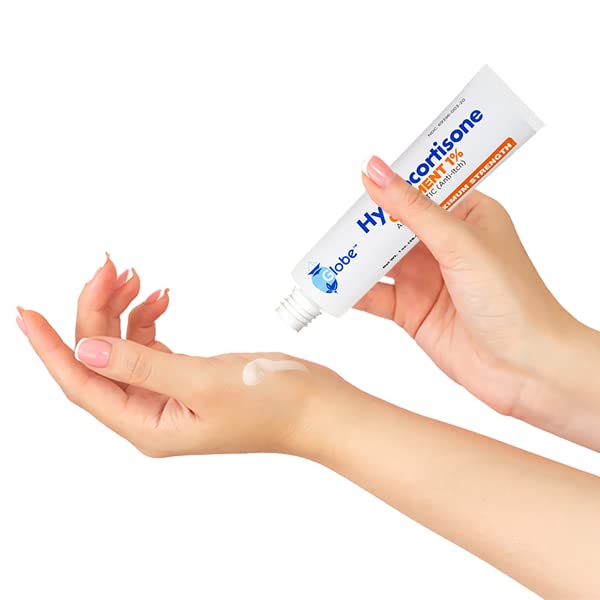 Globe Hydrocortisone ointment suited for camping and travel first aid.