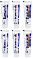 Globe Miconazole cream 6-pack front view for fast antifungal relief