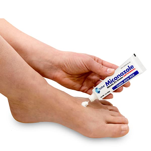 Globe Miconazole cream application tips for clean, dry skin