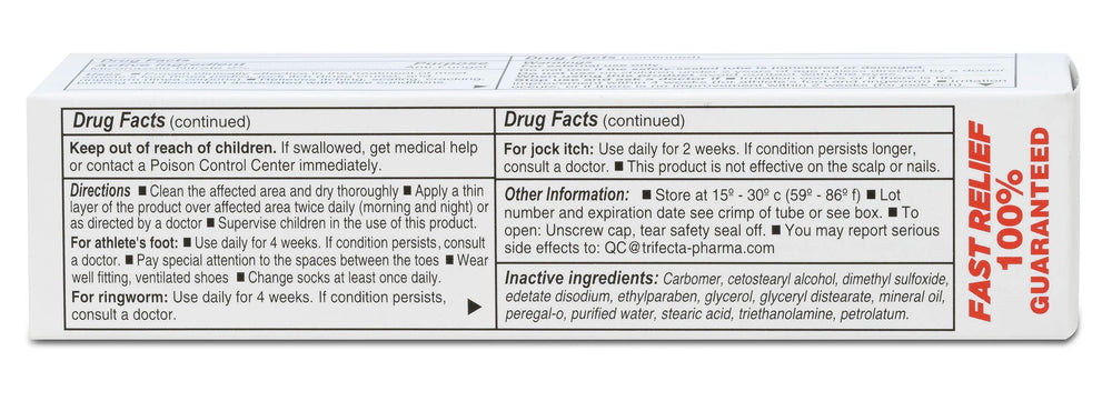 Globe Miconazole cream brand label shows trusted pharmacist-approved standard