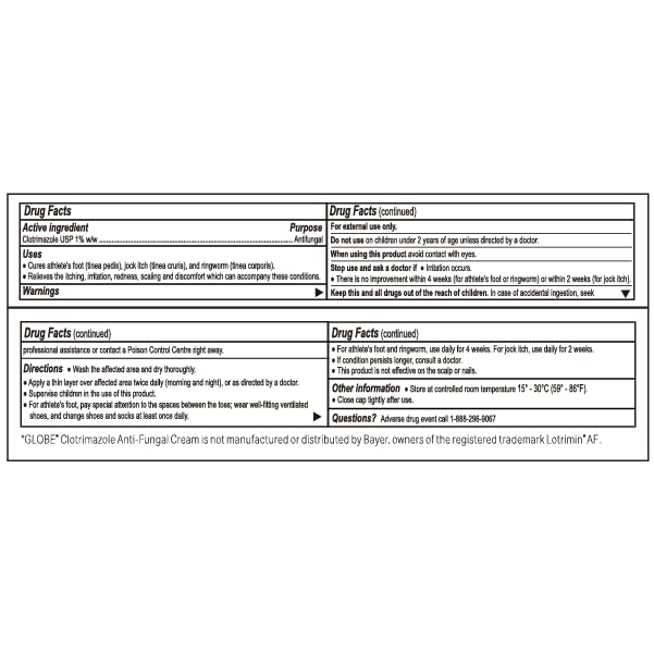 Globe USA manufacturing label highlights quality and standard compliance.