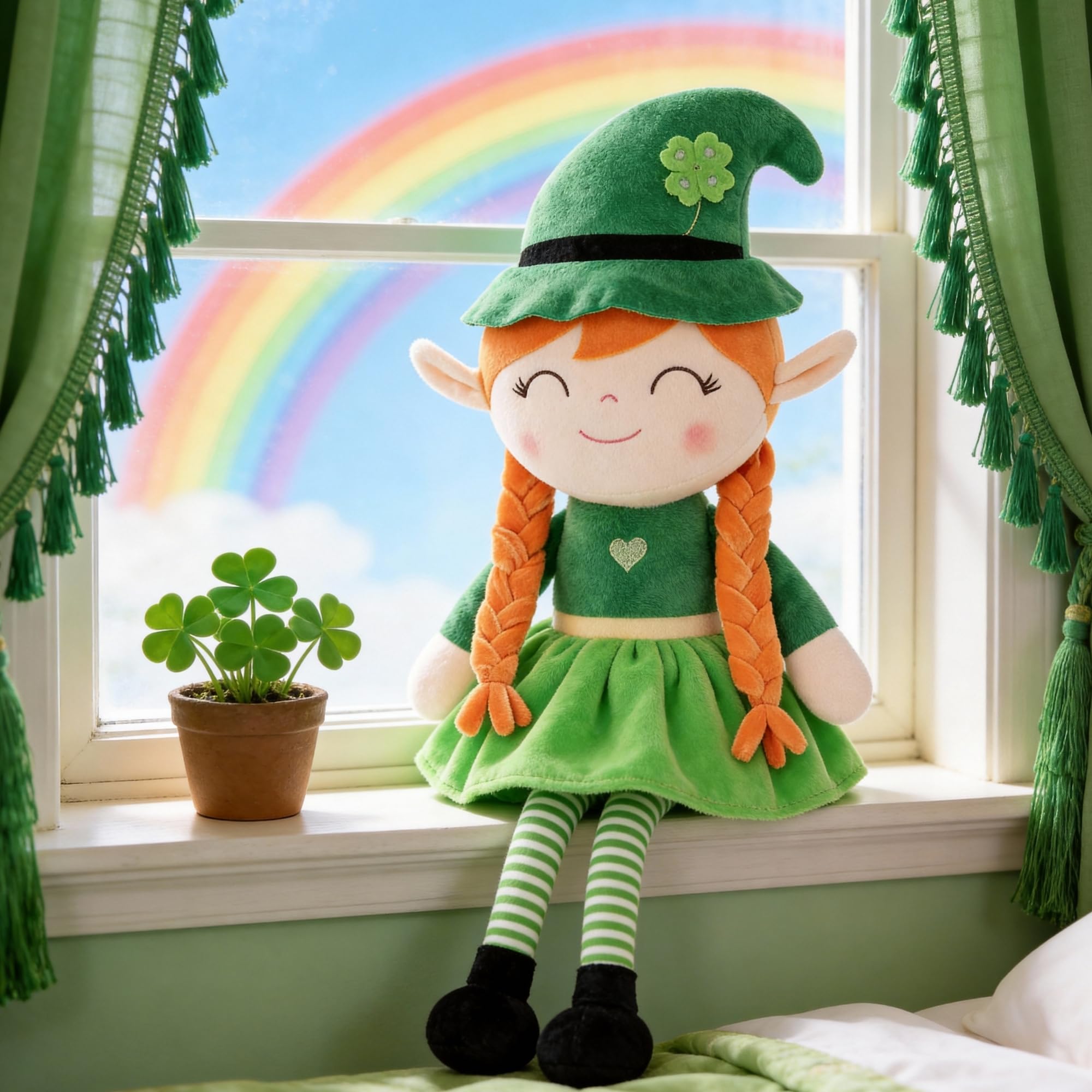 Gloveleya Saint Patrick's Day gift plush for festive joy.