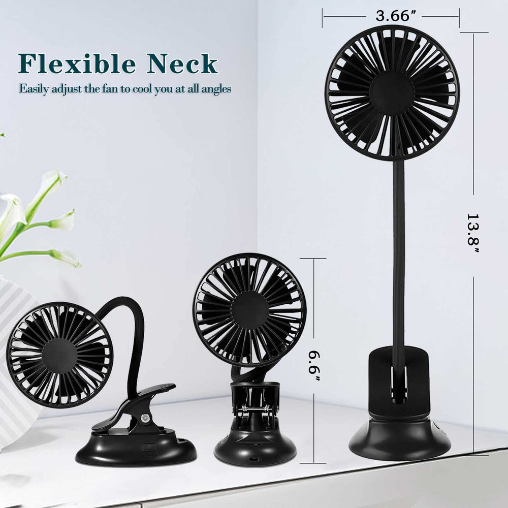 Glovion portable fan fits in bags for on-the-go cooling anywhere.