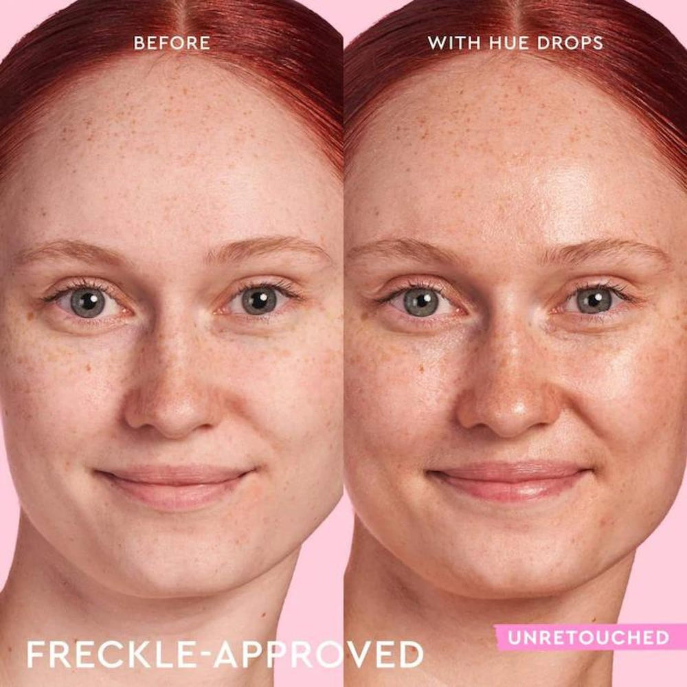 Glow Recipe Hue Drops pore-blur-effect suggests a smoother appearance of pores.