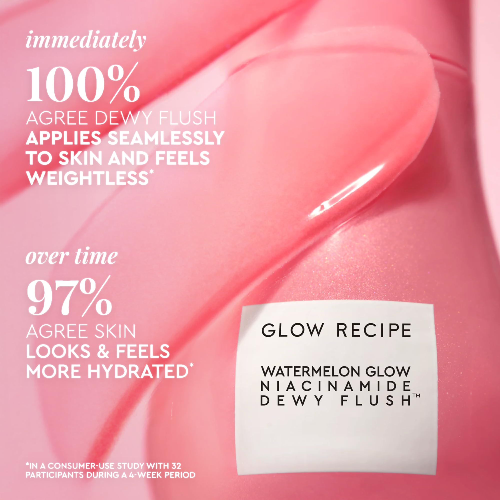 Glow Recipe lip and cheek use demonstrates versatile two-in-one color.