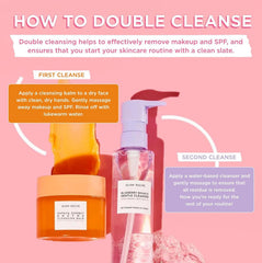 Glow Recipe Papaya Enzyme Cleansing Balm removes makeup gently without tugging