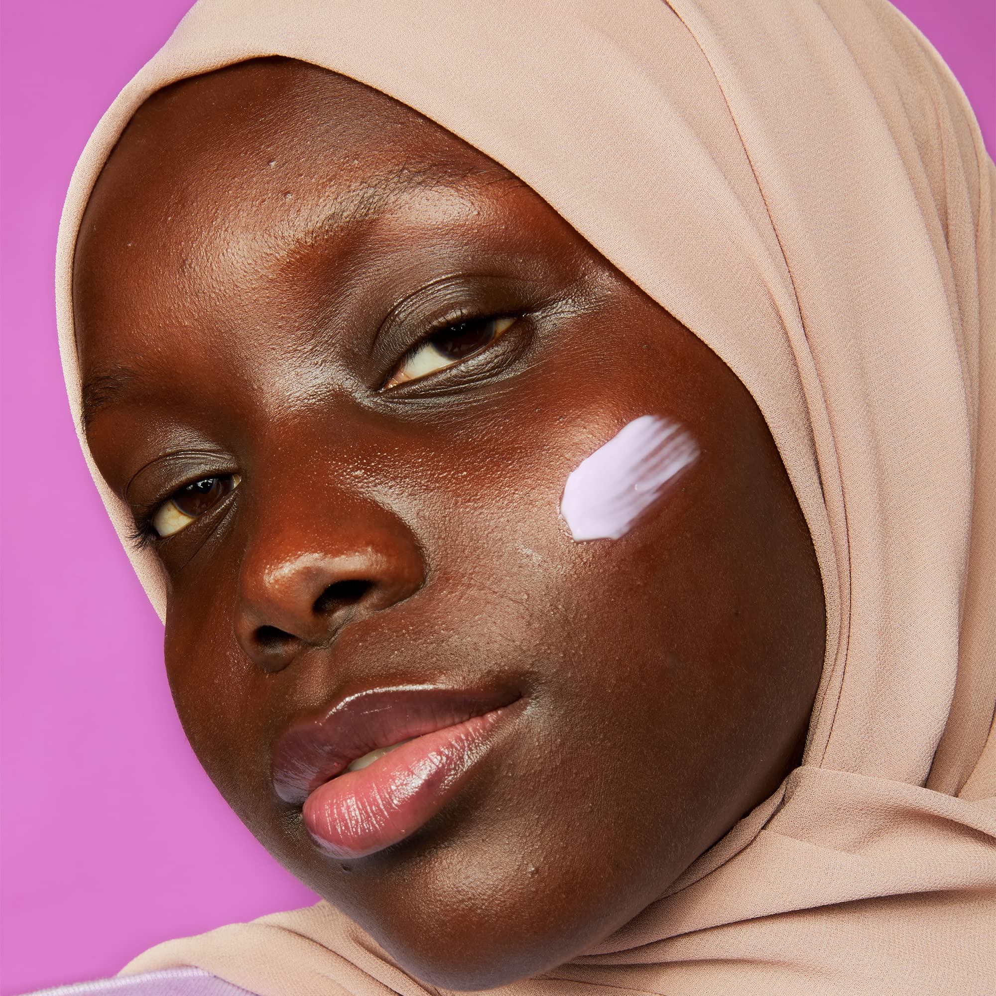 Glow Recipe Plum Plump being used as the final step in skincare routine