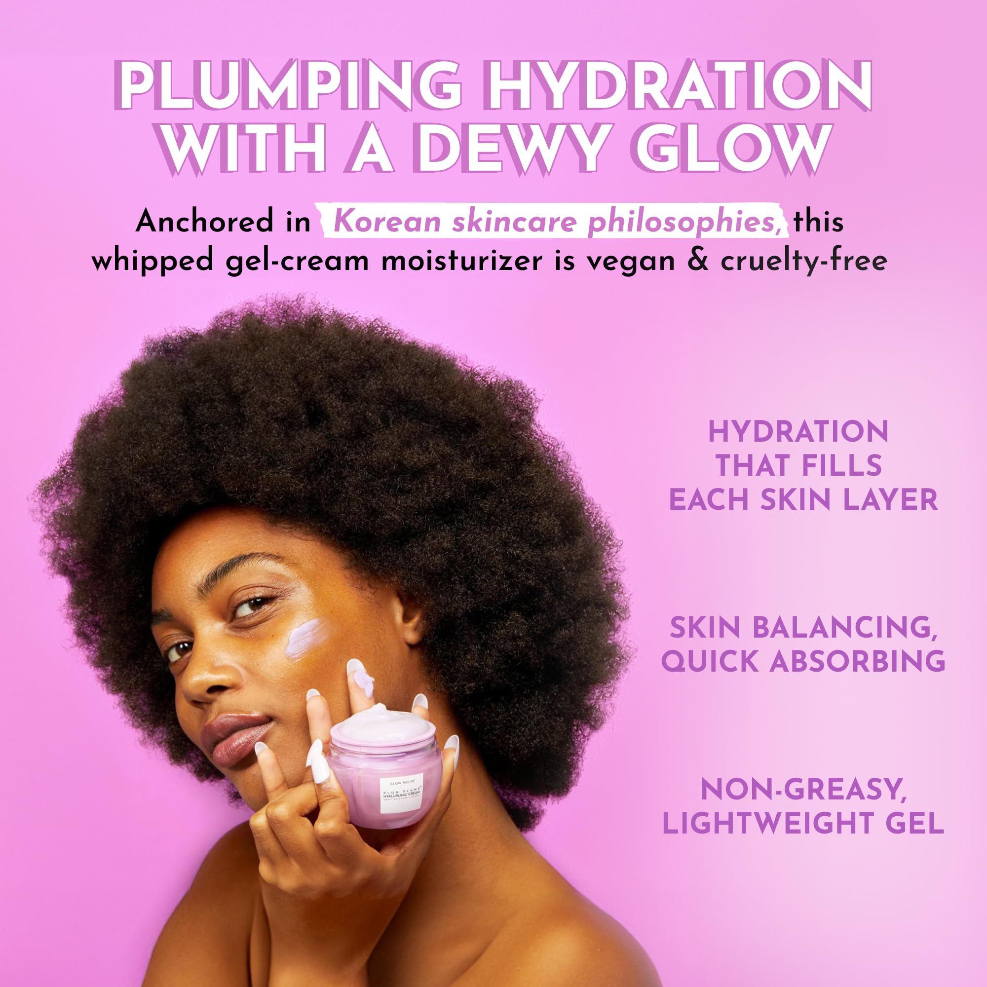 Glow Recipe Plum Plump serum bottle ready to boost hydration in routine