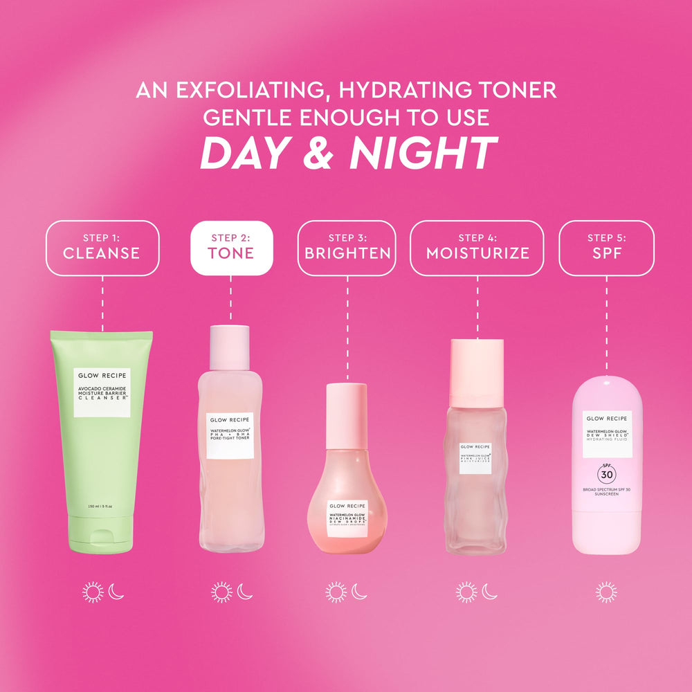 Glow Recipe pores close-up illustrates decongested pores and refined texture.