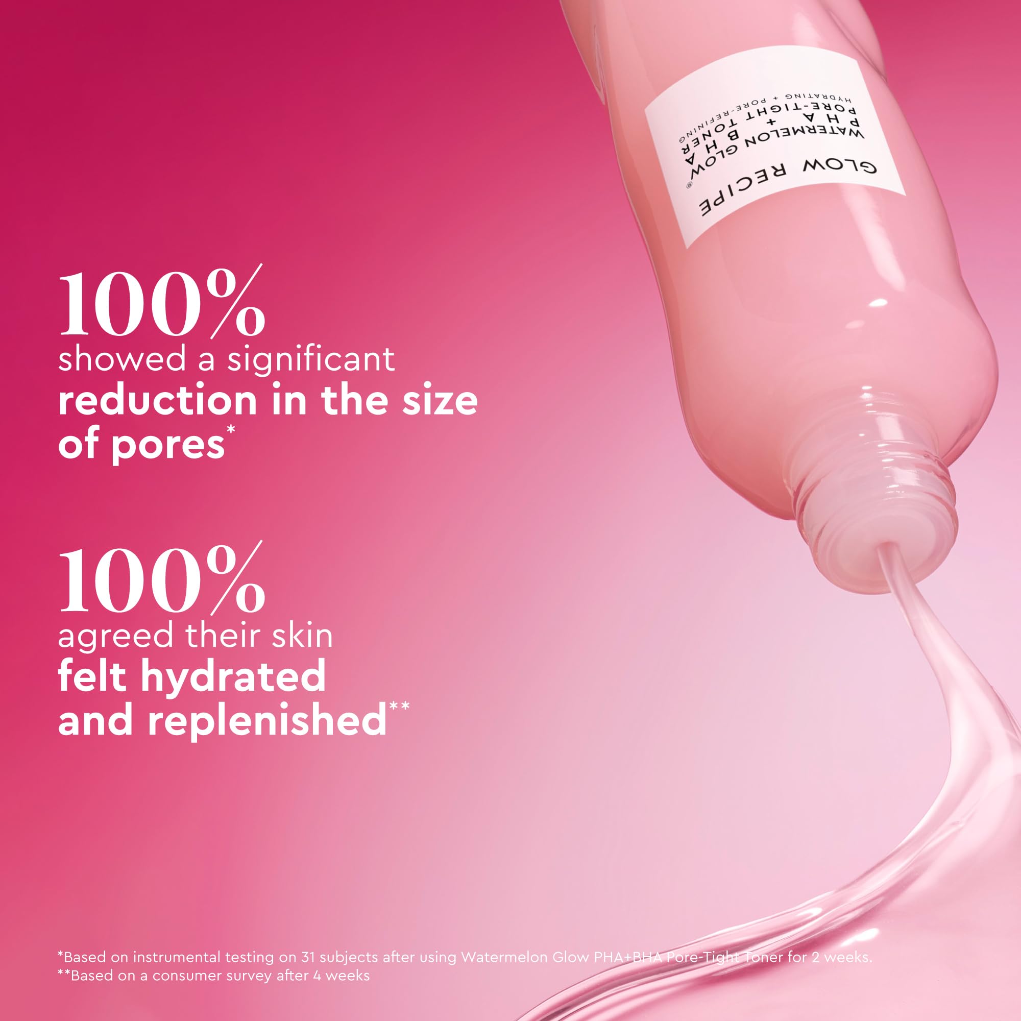 Glow Recipe tea-tree-extract visual signals clarifying, balanced skin appearance.