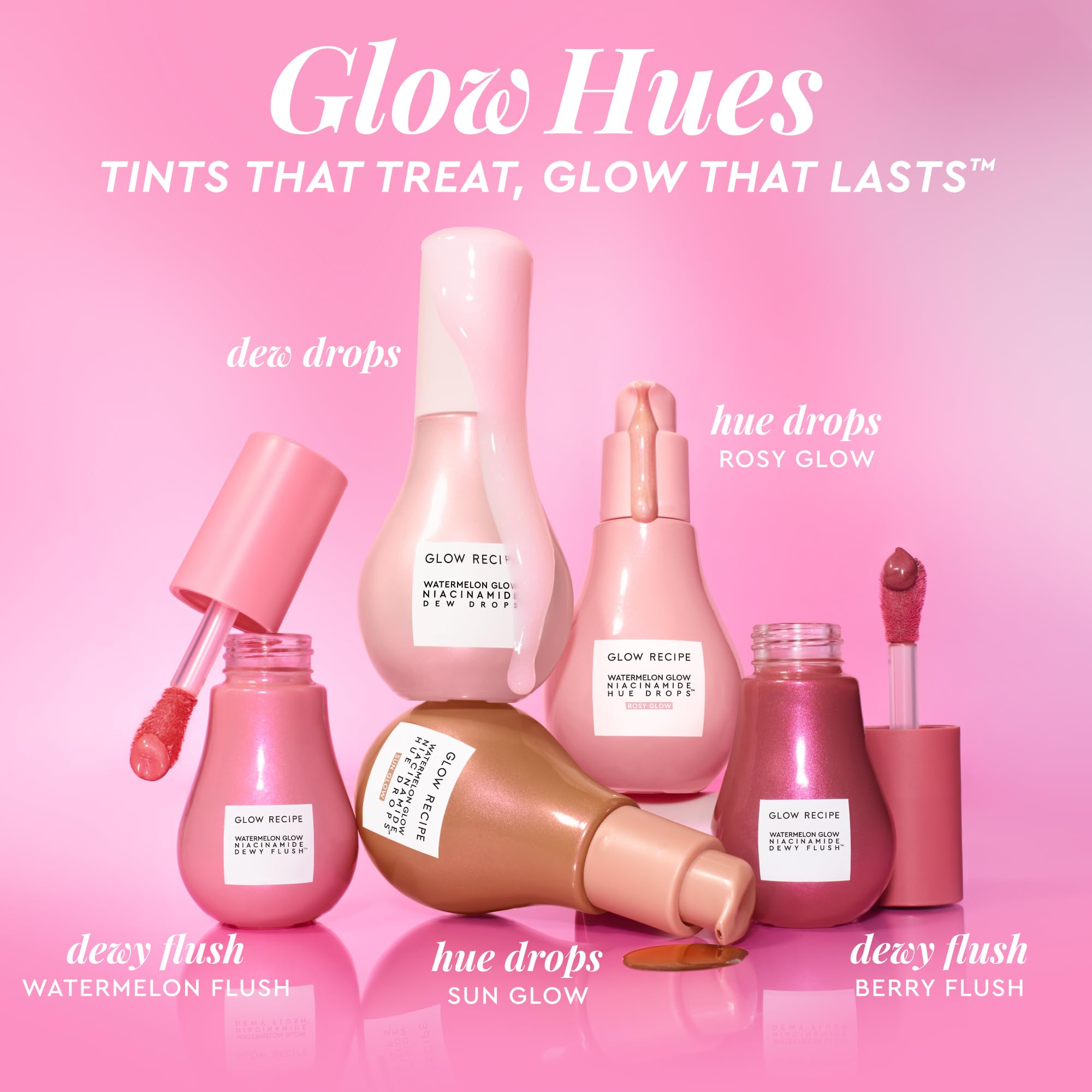 Glow Recipe travel-size 0.4oz packaging for on-the-go touch-ups.