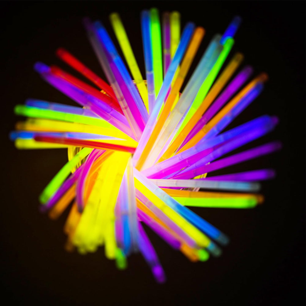 GLOW YGB kid-safe non-toxic glow sticks for family use.