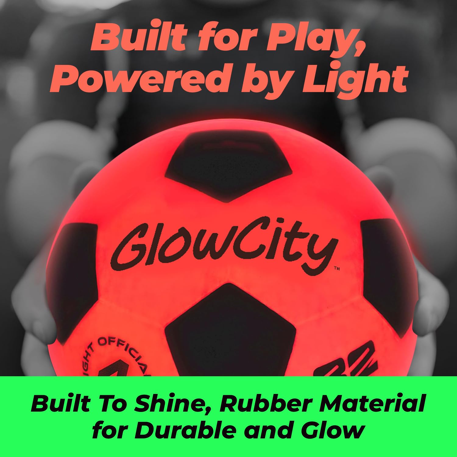 GlowCity two-led lights deliver bright visibility for night practice